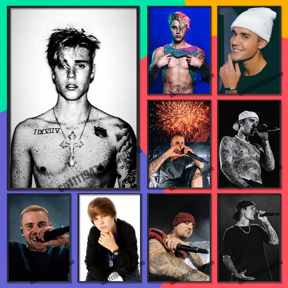 For J-Justin Singer B-Bieber P - Custom Map Poster review and price