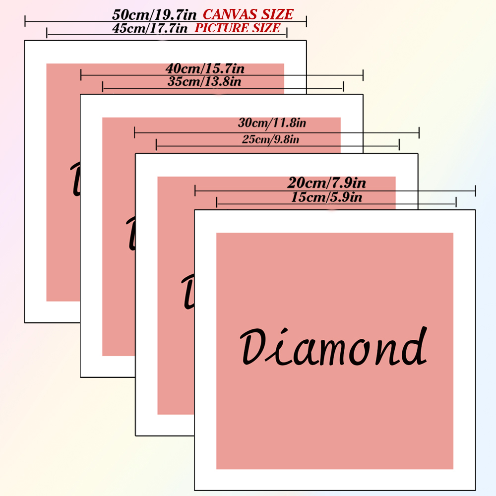 Rose Diamond Painting Full Squ - Photo Mosaic Print review and price